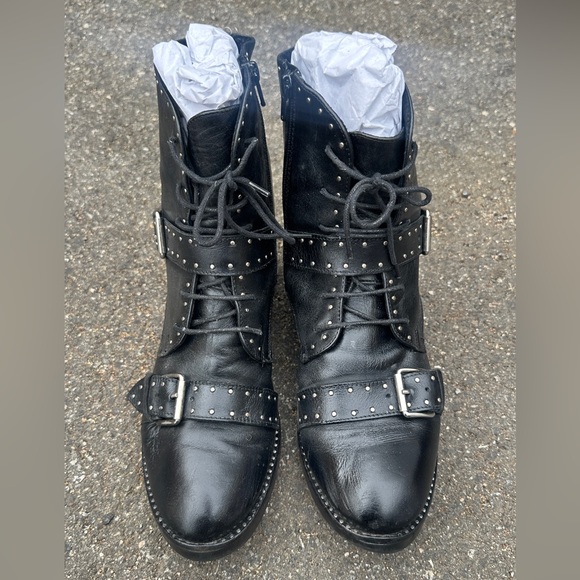GUC Napoleoni Studded Combat Boots - Picture 13 of 16